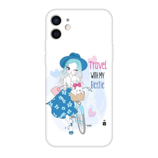 Travel With My Bestie Back Case for iPhone 12 Pro